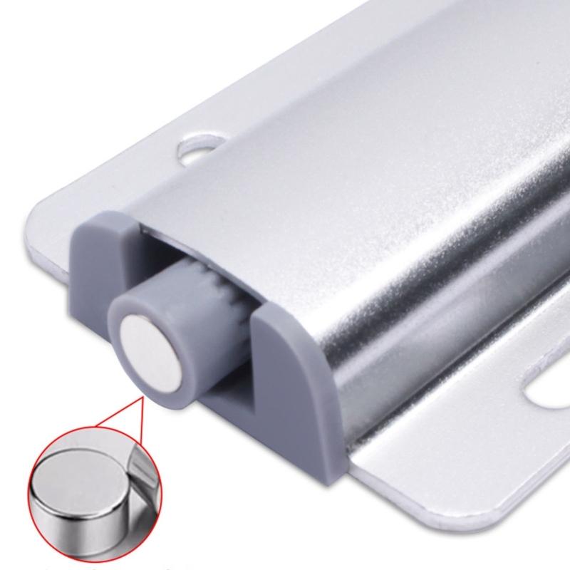 8pcs Practical Magnetic Push To Open Drawer and Cabinet Catching for Invisible Door and Wardrobes Household Use