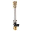 Pressure Washer Extension Wand M2214 Made of Stainless Steel with M2214 Threaded Connector for Use with Foam and Brushes