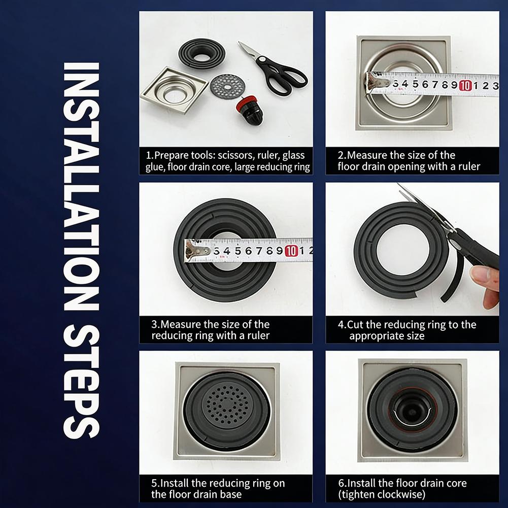 Floor Drain Backflow Preventer Magnetic Levitation Drain Valves Floor Drain Protection Sink Drainage System Strainer