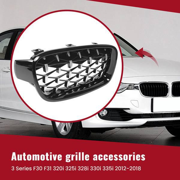 Pair of 51137263479/51137263480 Grilles for 2012-2018 BMW 3 Series F30/F31.