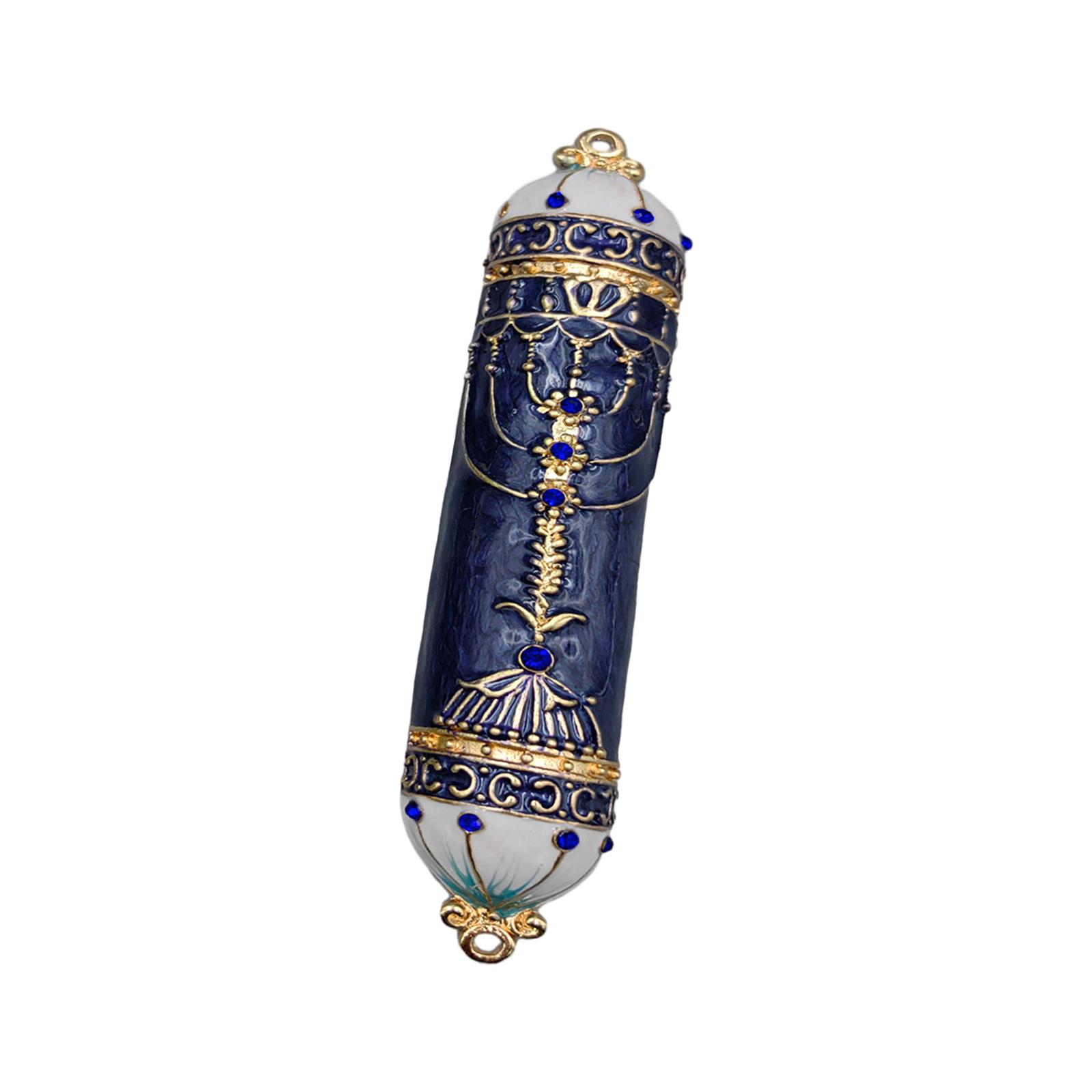 

Mezuzah Holder Case with Handcrafted Scroll for the Holidays