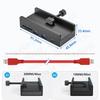 Hub USB 3.0 cu Clip de Spate și Splitter de Alimentare - Dock de Expansiune cu 1 la 4 Porturi