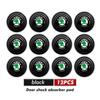 Car Sticker Car Door Anti-shock Pad Buffer Pad Crash Pad Silicone Pads Accessories For Skoda Octavia A5 A7 RS Fabia Superb Rapid   NL6