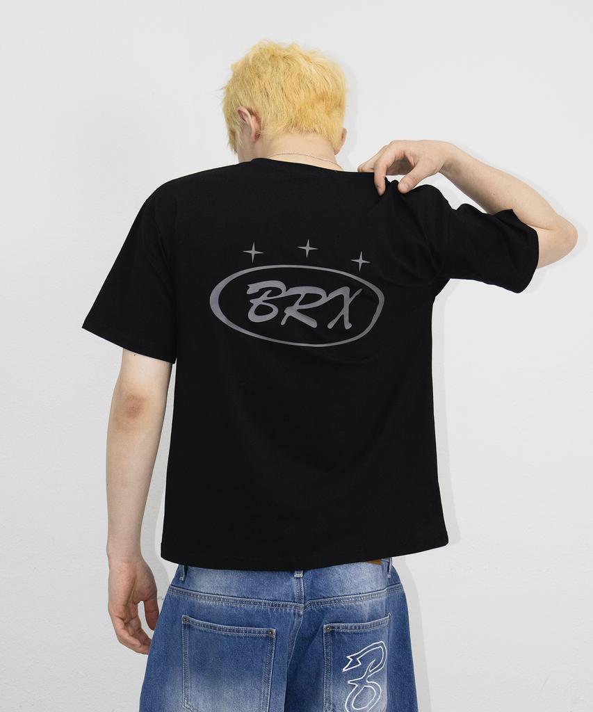 Bonegseu Brx Silicone Logo T-Shirt (Black)