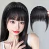 Wig Headband Air Bangs Natural Invisible Straight Bangs Seamless Natural Forehead Fake Bangs Hairstyle Tools