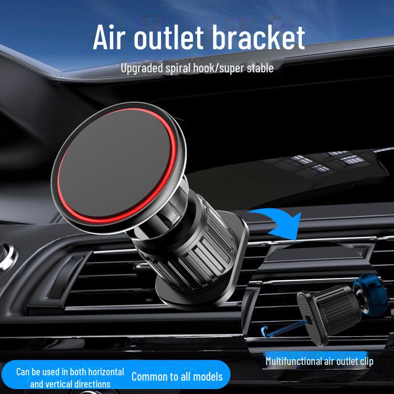 

2024 Сильный магнитный присоска автомобильный держатель телефона с клеем для навигации Round magnetic bracket