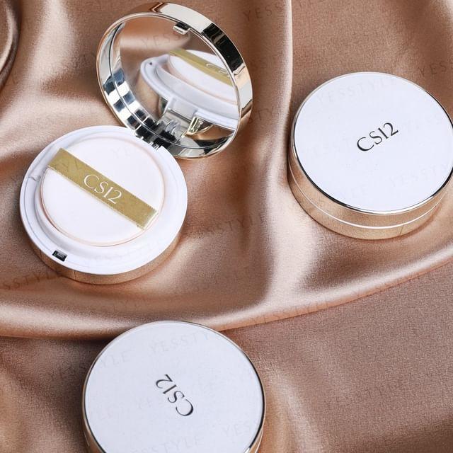 CS12 - Miracle Glow Tone-Up Sun Cushion SPF 30+ PA+++ 7 Ivory Pink