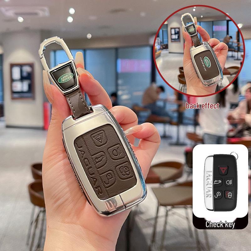 Land Rover Key Case: Compatible with Range Rover Evoque, Discovery 4/5, Velar, Sport, Freelander 2 Models.