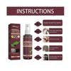 3pcs Herbal Gray Hair Care Spray, Polygonum Multiflorum And Herb Extract, Strengthens Hair, Moisturizes Hair