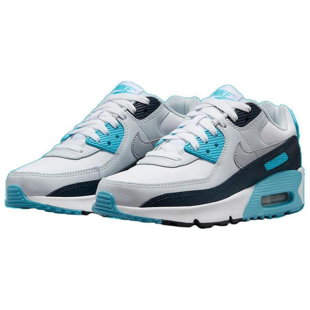 Nike Air Max 90 GS Armory Navy Kids Casual Shoes HF6358-100