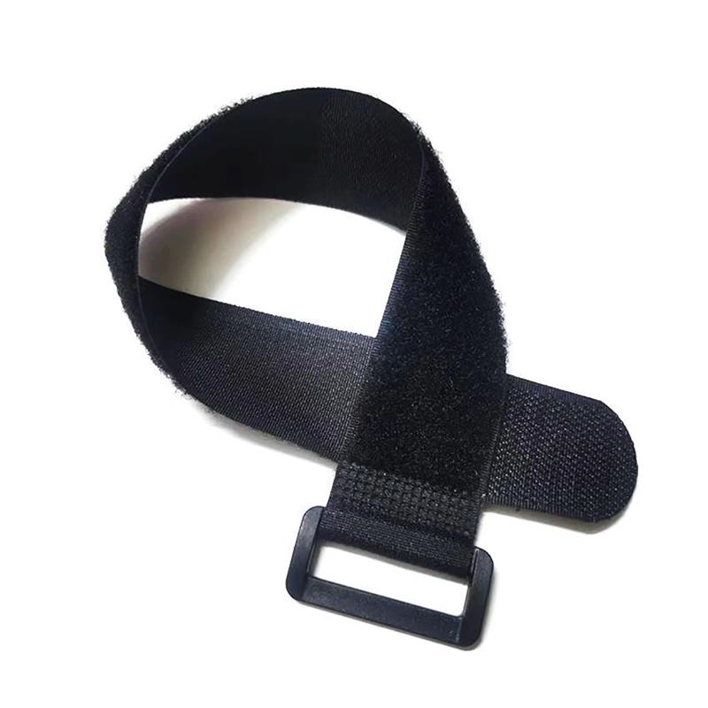 10Pcs 20Mm Hook And Loop Cable Tie Reusable Cable Straps Adjustable Wire Organizer For Cable Management Multiple Sizes