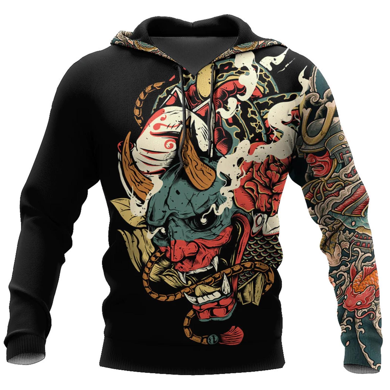 

Мужская тонкая толстовка с капюшоном и длинным рукавом с цифровой печатью XXL красный