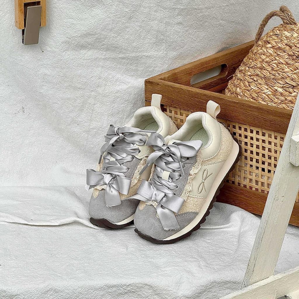 XSHX retro girls jogging function sneakers Y2K American sweet cool Wenzhou classmate princess style Velcro autumn