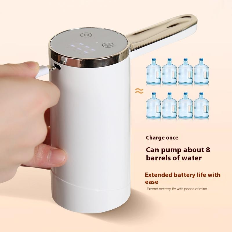 2025 New USB Electric Water Pump Portable Siphon Transfer for Bucket Drum Aquarium Outdoor Camping Home Garden Water Dispenser