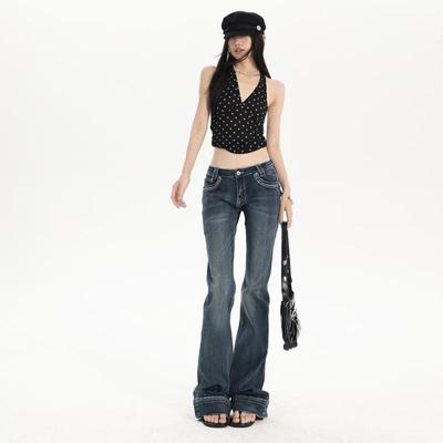 Retro God Pants | Economic Revival Vibe | Fashion Bible Super Low-Rise American Style