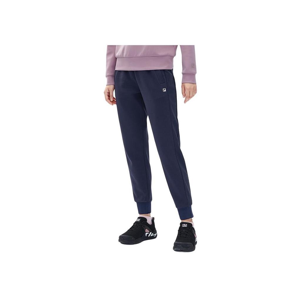 New FILA Athletics Knitted Sweatpants Women's Royal Blue A11W241624FNV