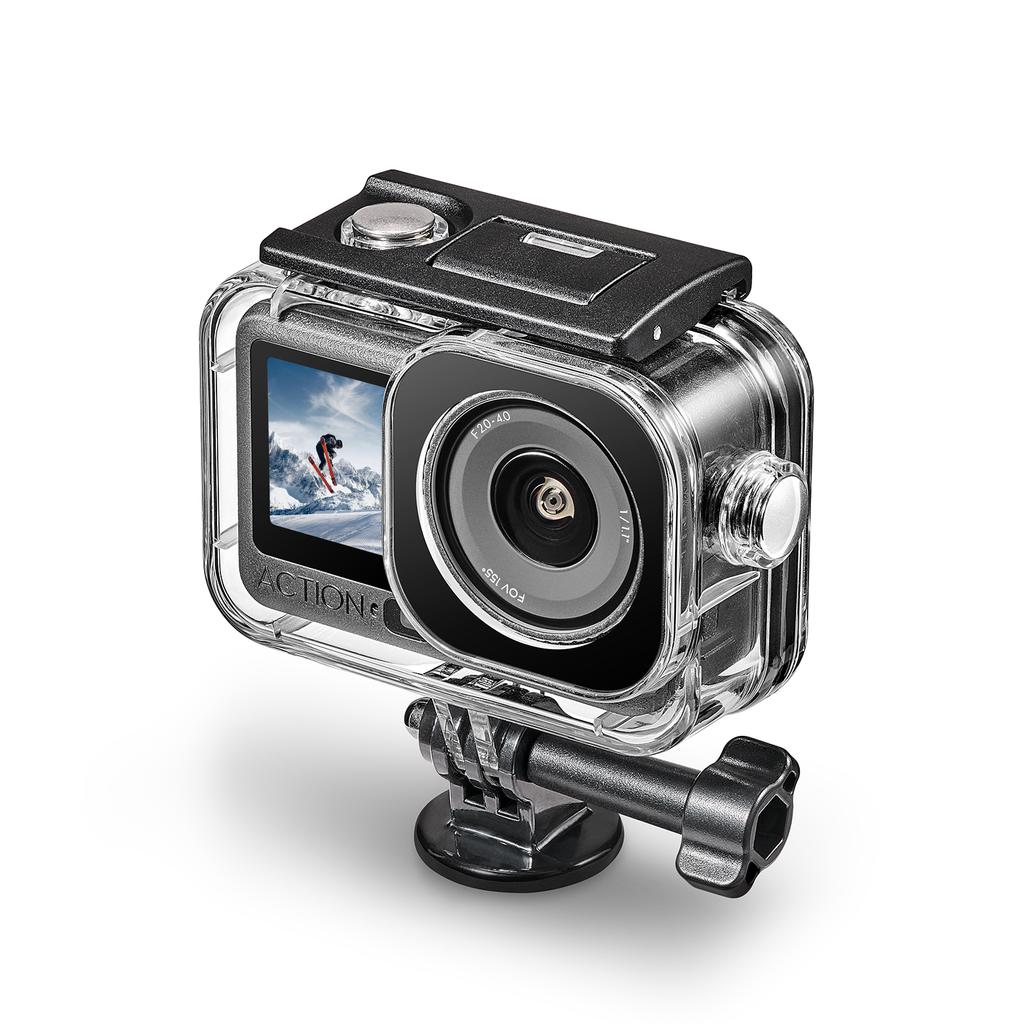 Portable Waterproof Case for DJI Osmo Action 6 - Underwater Dive Housing with Buoyancy Bar Camera Shell Accessories