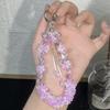 [Designer] Flower DIY Jingjing mobile phone lanyard lanyard mobile phone chain beaded ins mobile phone pendant
