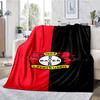 Bayer Leverkusen Theme Printed Blanket - Perfect for Couch, Bed, Travel & Outdoor Use | Machine Washable, Cozy & Durable.