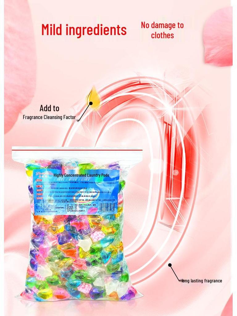 Fan Xiaochun 100-Piece 7-in-1 Laundry Pods with Long-lasting Fragrance