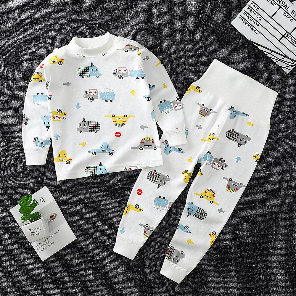 Kinder-Unterwäsche-Sets - Langarm- und Langhosen-Sets Für Jungen, Lässige Pyjama-Sets Für Mädchen Im 2-teiligen Stil