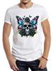 2025 new model TEEHUB Vintage Halloween Skull Printed TShirt Graphic Casual Man T Shirt Streetwear Hipster Hip Hop Evil Loose Wo