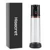 Hisecret Electric Penis Vacuum Penis Suction USB 4 Levels of Pressure for Comes with 2 Replacement Sex Toy Pump, Pump, Device, Rechargeable,