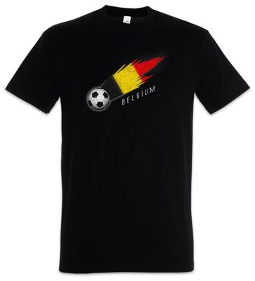 Belgique Football Comète I T-Shirt Drapeau Belge Bannière Championnat du Monde