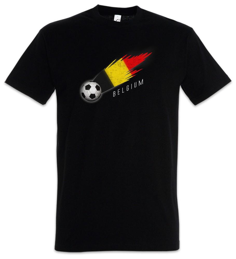 Belgium Football Comet I T-Shirt Belgian Soccer Flag Banner World Championship
