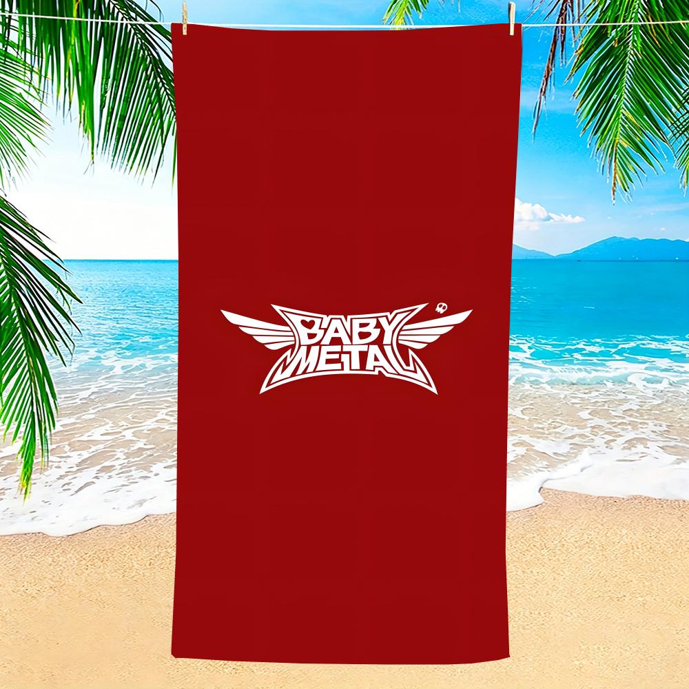 Band BABYMETAL Towel Towel Soft Pool Gift For Travel Gym Shower Camping Quick Dry Sports Large Beach Towels