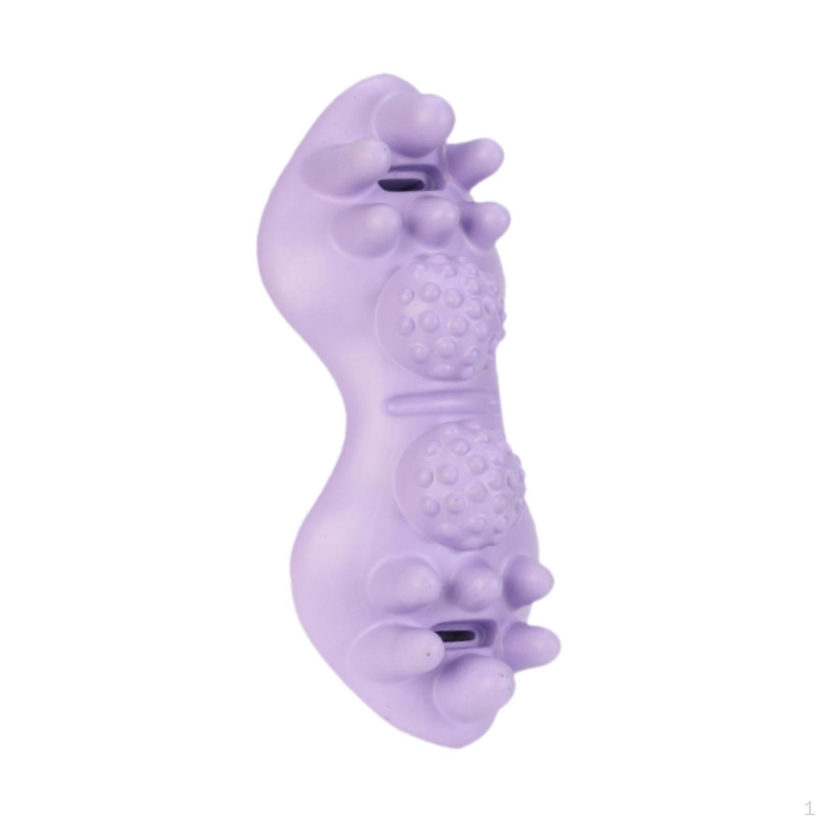 

Массажер для спины и шеи, упругая массажная подушка, поясничная поддержка, шейный отдел позвоночника для ног фиолетовый