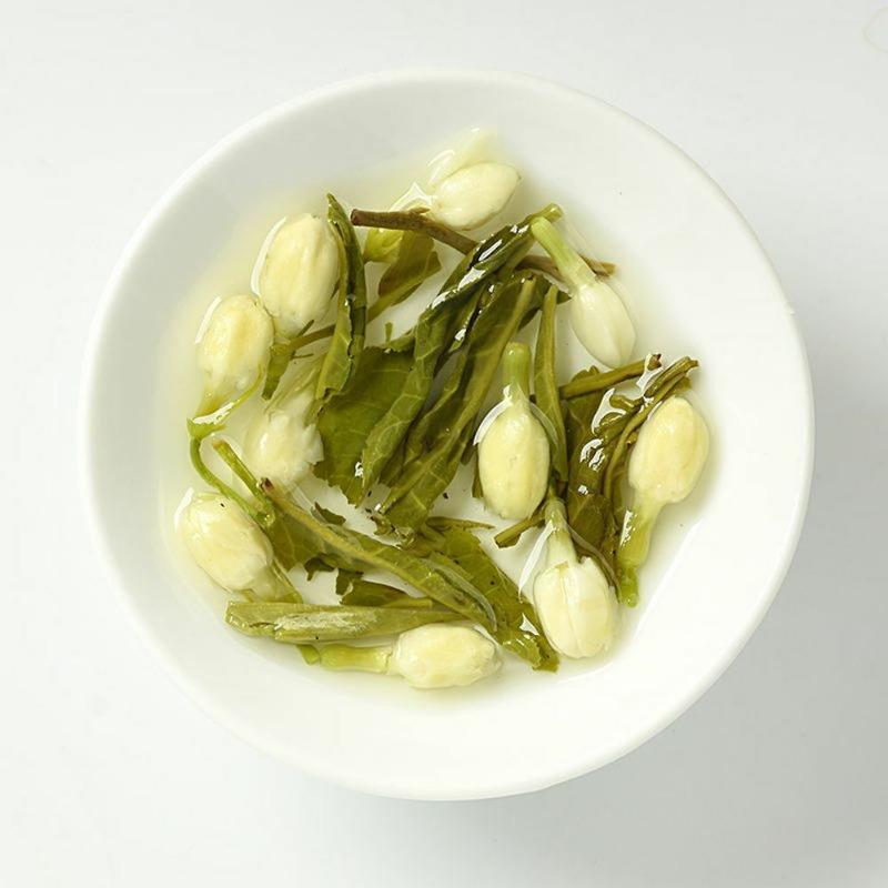 Зеленый чай с жасмином 250 г Органический чай с цветком жасмина премиум-класса — фото 4