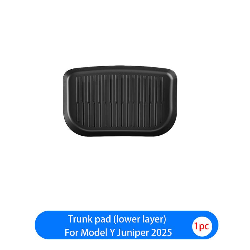 For Tesla New Model Y Juniper 2026+ TPE Floor Mats Waterproof Luggage Mat Wear-resistant Foot Pads ModelY Trunk Mats Accessories
