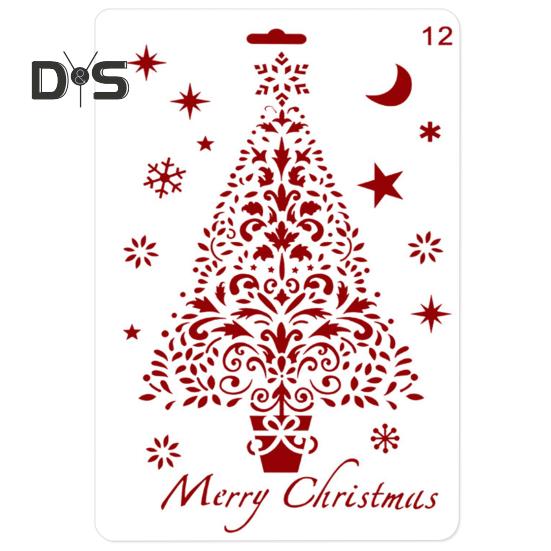 Fine Workmanship Cake Stencil Hollow Out Delicate Christmas Fondant Cake Rim Mesh Embossing Stamp Mold