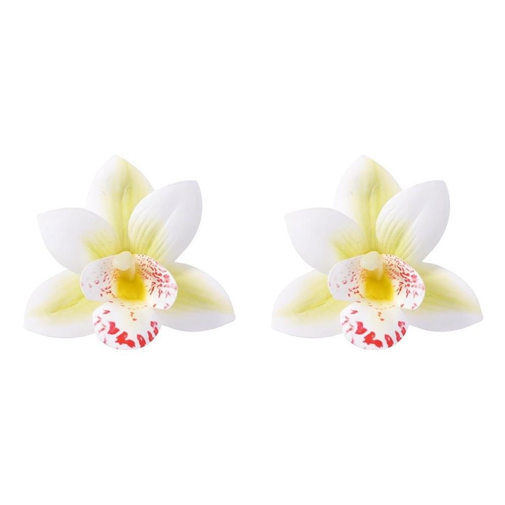 Korean Style Large Flower Earrings Butterfly Orchid Bohemian Dangle Earring  Beach