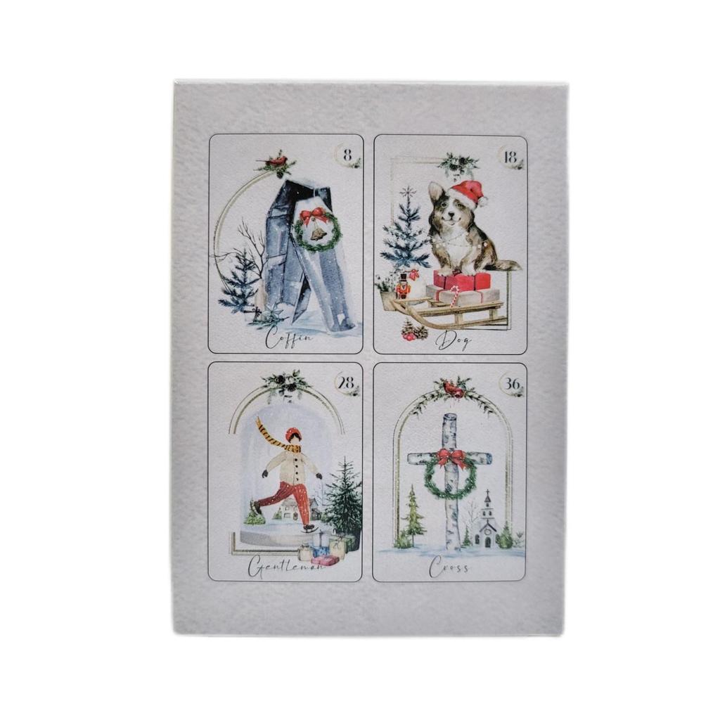Christmas Oracle Cards Board Game Tarot Deck Game Board Oracle Cards Family Party Playing