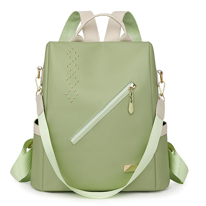 

Рюкзак с защитой от кражи, женский рюкзак большой вместимости, школьный рюкзак для путешествий зелёный