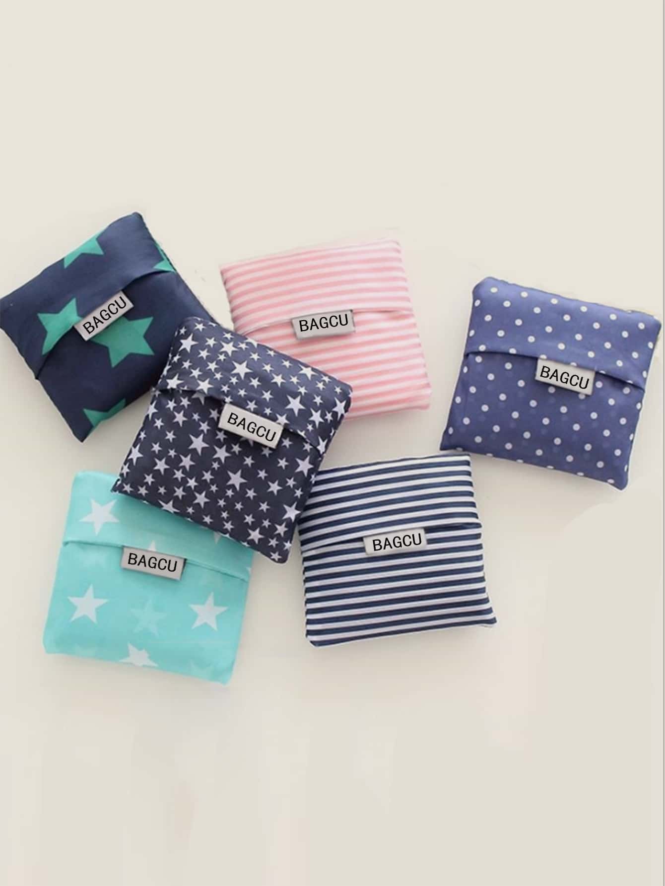 

1 шт. - Многоразовая полиэстеровая портативная наплечная женская сумка-тоут, складной мешочек, сумка для покупок, для хранения, для путешествий, для продуктов, модный карман