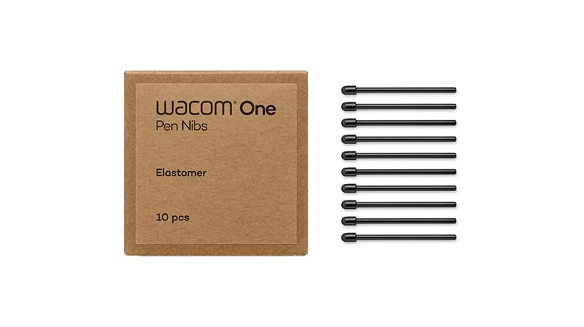 

Wacom One Pen Elastomer Nibs (10-Pack) ACK24918Z