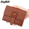 Elegant Women's Short Wallet Coin Purse with Multiple Card Slots