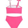 2024 Cute Two-Piece Girls' Bikini Swimsuit for Small and Medium Children