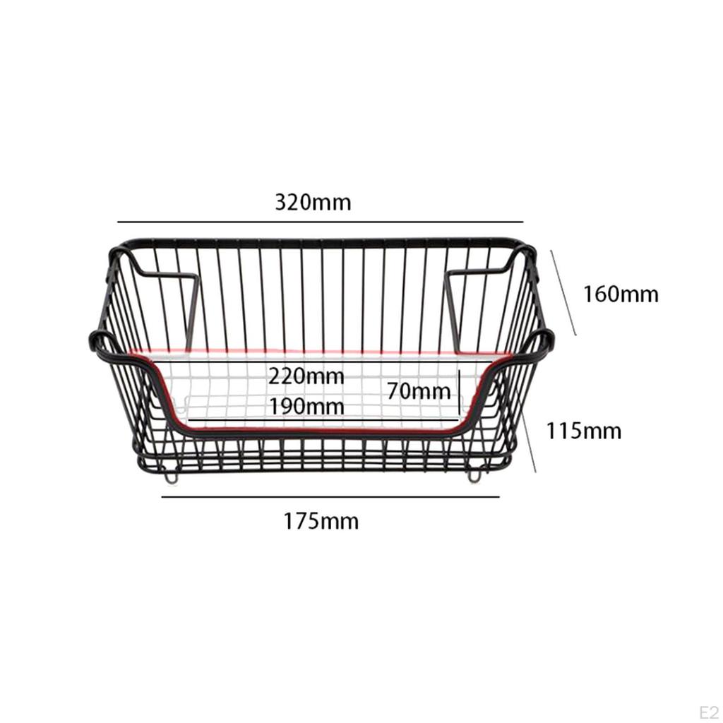 Fruit Bowl Storage Stand, Food Basket, Basket ,Wire ,Tableware Kitchen