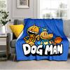 Coperta Avventura di Dog Man e Amici Adatta per Divani, Letti, Uffici e Campeggio - Regalo Perfetto per Halloween Natale