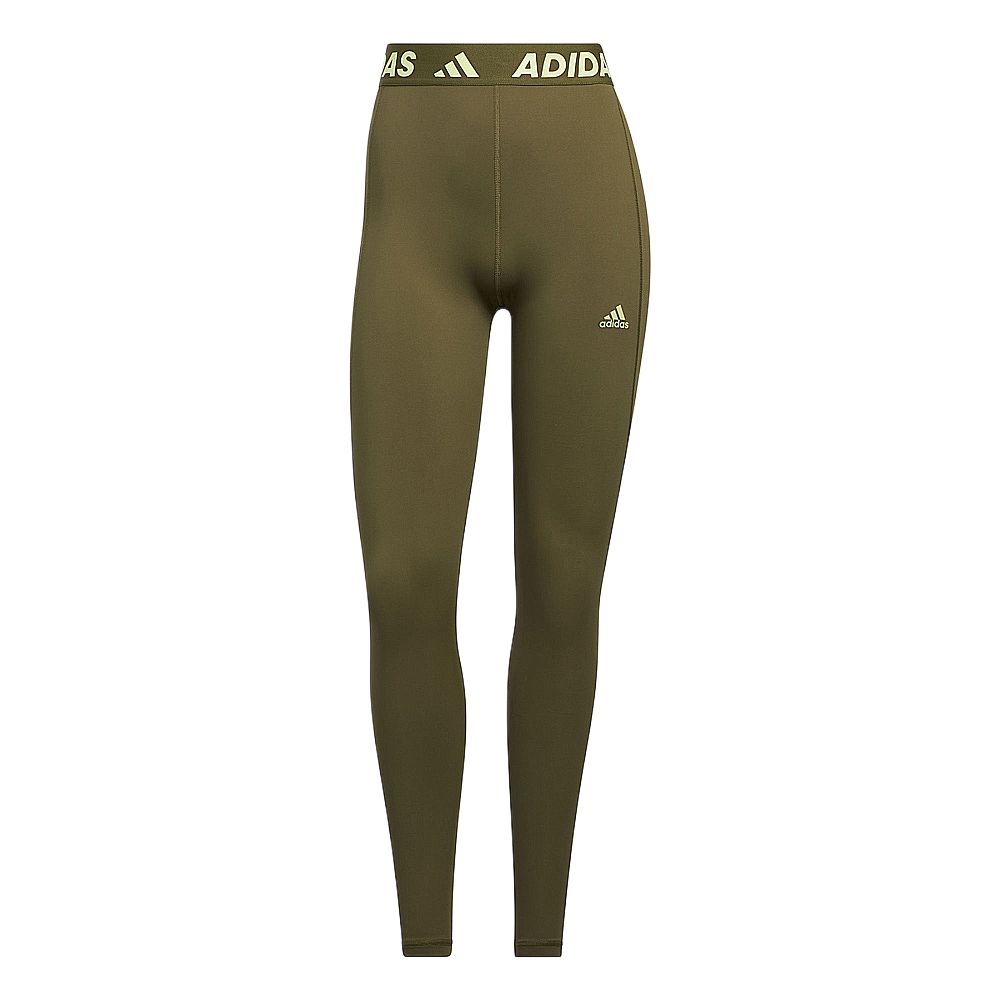

Adidas Женские леггинсы для фитнеса с принтом логотипа, зеленые, HD1988 XS