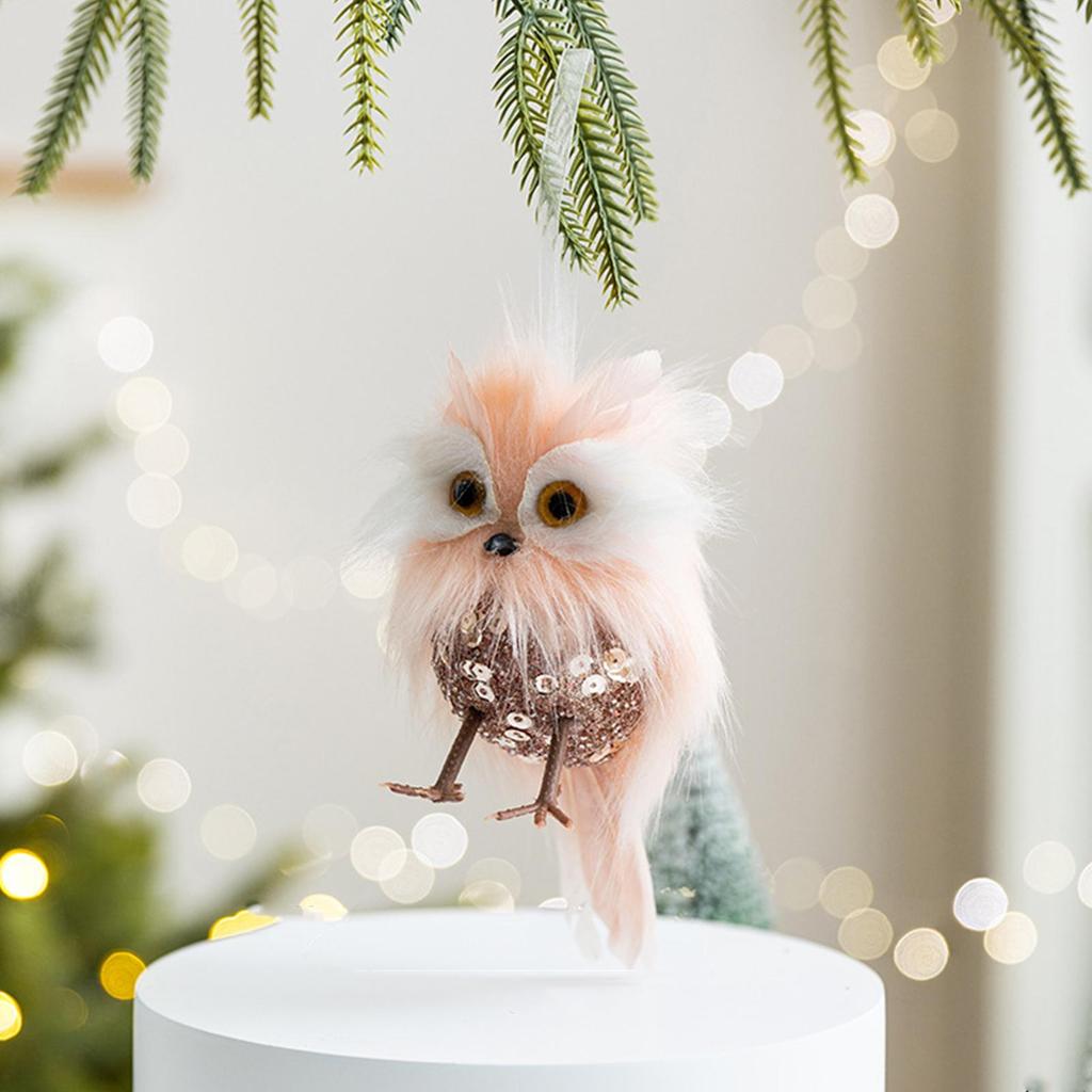 Christmas Ornaments Animals Felt Christmas Animal Ornament Festive Craft Pendant Cute Decor For Holiday Farm Home Garden Offices