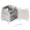 Portable Stainless Steel Lightweight Folding Wood Stove   Stove Outdoor Camping Cooking Picnic Backpacking Stove