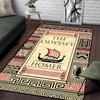 Ancient Greek Homeric Mythology THE ODYSSEY Printed Carpet for Living Room Sofa Bedroom Bedside Mat Bathroom Decoration