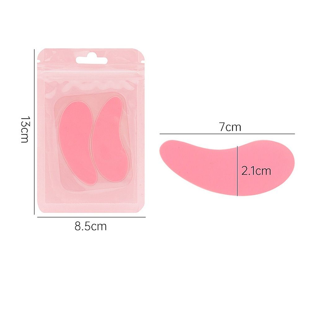 Reusable Eyelash Extension Pads Light Lines Firm Skin Under Eye Gel Patch  Women