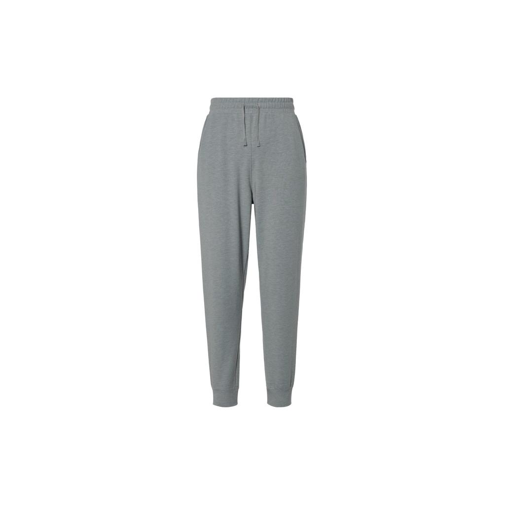 Nike Knitted Sweatpants Women's Gray Moderate Cuffed Pants DM7038-073