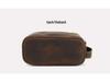 Men's Genuine Leather Clutch & Wash Bag - High-End Retro Design